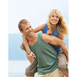Custom Tank Tops - Comfort Colors Women's 5.4 oz. Ringspun Garment-Dyed Tank - Dark/All