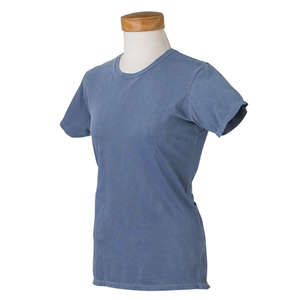 Comfort Colors Women's 4.8 oz. Ringspun Garment-Dyed T-Shirt - Dark/All Blue Jean