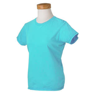 Comfort Colors Women's 4.8 oz. Ringspun Garment-Dyed T-Shirt - Dark/All Blue, Lagoon