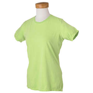 Comfort Colors Women's 4.8 oz. Ringspun Garment-Dyed T-Shirt - Dark/All Green, Aloe
