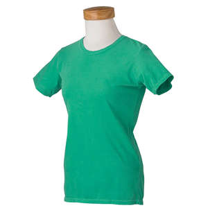 Comfort Colors Women's 4.8 oz. Ringspun Garment-Dyed T-Shirt - Dark/All Green, Grass