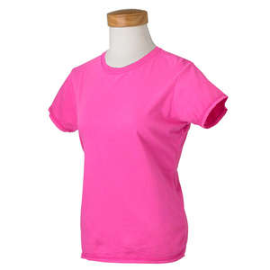 Comfort Colors Women's 4.8 oz. Ringspun Garment-Dyed T-Shirt - Dark/All Raspberry