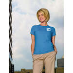 Imprinted Promotional Products - Comfort Colors Women's 4.8 oz. Ringspun Garment-Dyed T-Shirt - Dark/All