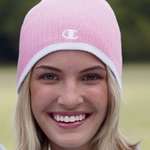 Promotional Beanies - Champion Striped Knit Beanie - Dark/All