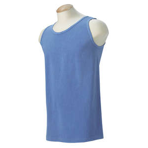 Comfort Colors 6.1 oz. Garment-Dyed Tank - Dark/All Blue, Flo