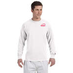 Imprinted Adult T-Shirts - Champion Long-Sleeve Tagless T-Shirt - White/Neutral