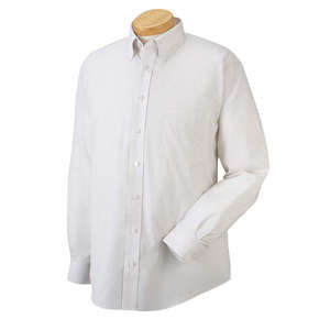 Chestnut Hill Men's Executive Performance Broadcloth Dress Shirt - Dark/All Stone Tattersal