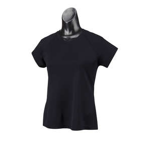 Champion Women's Double Dry Performance T-Shirt - Dark/All Black