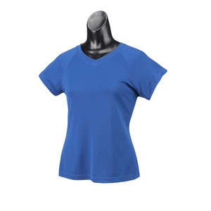 Champion Women's Double Dry Performance T-Shirt - Dark/All Blue, Royal
