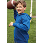 Promotional Sweatshirts & Sweatpants - Champion Youth 9 oz. 50/50 Pullover Hoodie - Dark/All