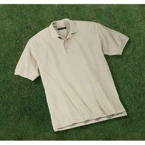 Devon & Jones Men's Organic Cotton Pique Polo - Dark/All