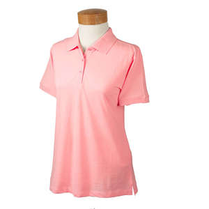 Devon & Jones Women's Organic Cotton Pique Polo - Dark/All 