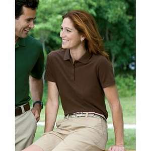 Custom Promotional Devon & Jones Women's Organic Cotton Pique Polo - Dark/All