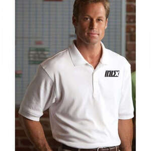 Custom Promotional Devon & Jones Men's Solid Perfect Pima Interlock Polo - Dark/All