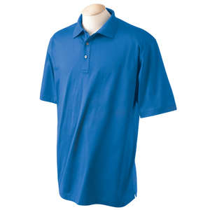 Devon & Jones Men's Executive Club Polo - Dark/All Blue, Cadet