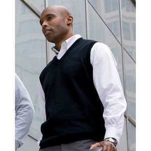 Devon & Jones V-Neck Vest - Dark/All 