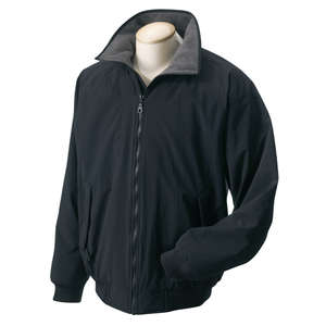 Devon & Jones Men's Three-Season Classic Jacket - Dark/All Black