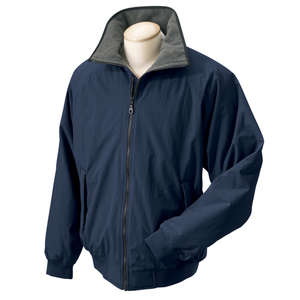 Devon & Jones Men's Three-Season Classic Jacket - Dark/All Blue, Navy