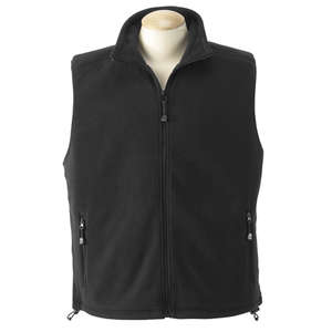 Devon & Jones Wintercept Fleece Vest - Dark/All Black