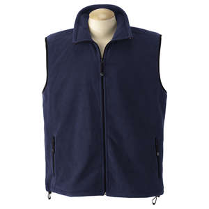 Devon & Jones Wintercept Fleece Vest - Dark/All Blue, Navy