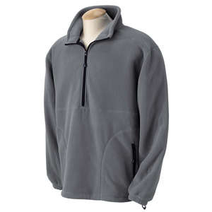 Devon & Jones Wintercept Fleece Quarter-Zip Jacket - Dark/All Charcoal