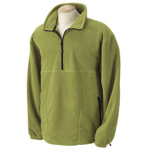 Custom Promotional Devon & Jones Wintercept Fleece Quarter-Zip Jacket - Dark/All