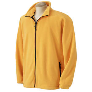 Devon & Jones Men's Wintercept Fleece Full-Zip Jacket - Dark/All Gold, Harvest