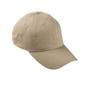 Devon & Jones 6-Panel Organic Cotton Baseball Cap - Dark/All Stone