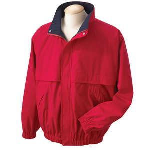 Devon & Jones Men's Clubhouse Jacket - Dark/All Red/Blue, Navy