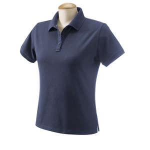 Devon & Jones Women's Dri-Fast Pique Polo - Dark/All Blue, New Navy