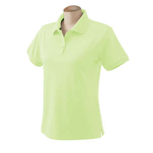 Devon & Jones Women's Dri-Fast Pique Polo - Dark/All Green, Spring Grass