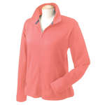 Promotional Promotional Products - Devon & Jones Women's Peruvian Pima Interlock Full-Zip Jacket - Dark/All