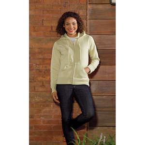 econscious Women's Organic/Recycled Full-Zip Hoodie - Dark/All