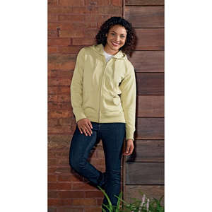 econscious Women's Organic/Recycled Full-Zip Hoodie - Dark/All