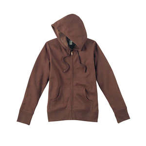 econscious Women's Organic/Recycled Full-Zip Hoodie - Dark/All Earth