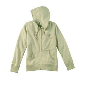 econscious Women's Organic/Recycled Full-Zip Hoodie - Dark/All Celery