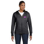 Promotional Sweatshirts & Sweatpants - econscious Women's Organic/Recycled Full-Zip Hoodie - Dark/All