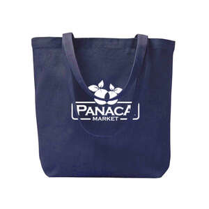 Custom Promotional econscious Recycled Cotton Everyday Tote - Dark/All