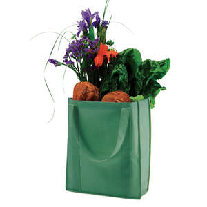 econscious Non-Woven Grocery Tote - Dark/All Green