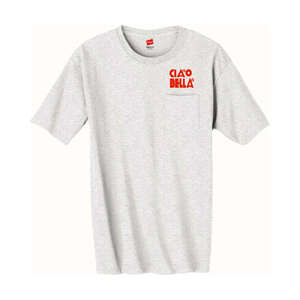 Custom Promotional Hanes 6 oz. Tagless T-Shirt with Pocket - Light/Heather