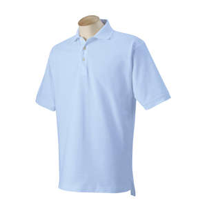 Harvard Square Men's Pima Reserve Polo - Dark/All Blue, Carolina