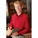 Custom Dress Shirts - Harvard Square Men's Five-Star Performance Twill Shirt - Dark/All