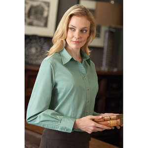 Harvard Square Women's Five-Star Performance Twill Shirt - Dark/All