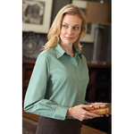 Custom Women's Dress Shirts - Harvard Square Women's Five-Star Performance Twill Shirt - Dark/All