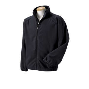 Harvard Square Booth Bay Soft Shell Fleece Jacket - Dark/All Black