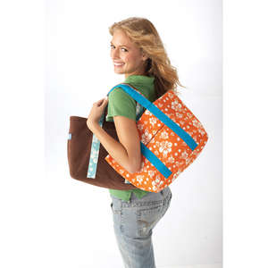 Hyp Reversible Printed Terry-Lined Tote - Dark/All 