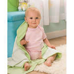 Personalized Infants & Toddlers - Apples & Oranges Infant Jordan Reversible Blanket - Dark/All