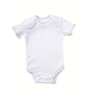 Apples & Oranges Infant Bobbie Zig-Zag Creeper - Dark/All White/Lilac