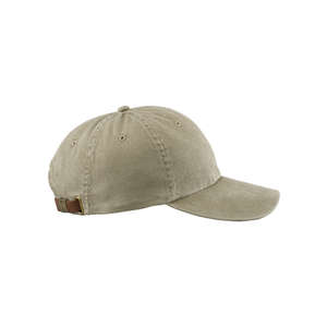 Adams 6-Panel Washed Pigment-Dyed Cap - Dark/All Khaki