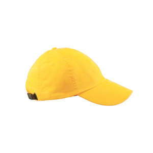 Adams 6-Panel Washed Pigment-Dyed Cap - Dark/All Yellow, Lemon